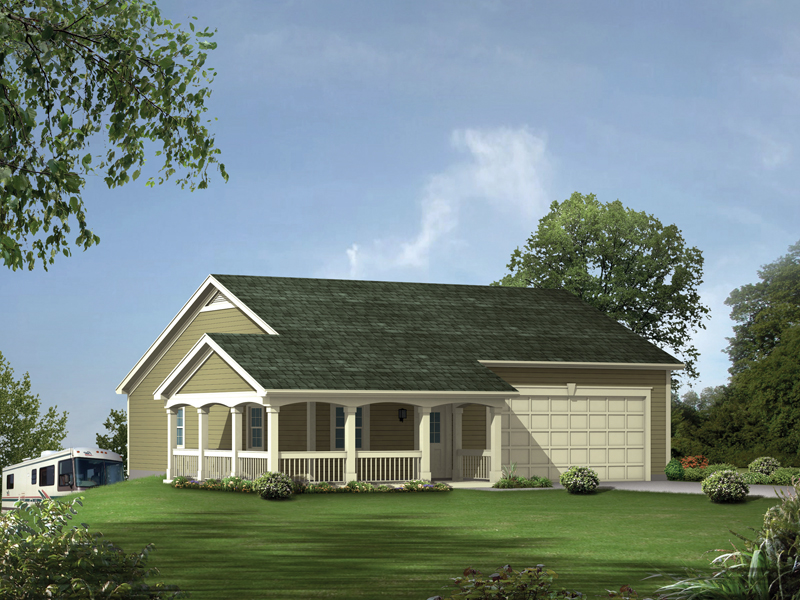 Building Plans Front of Home 009D-6019 | House Plans and More