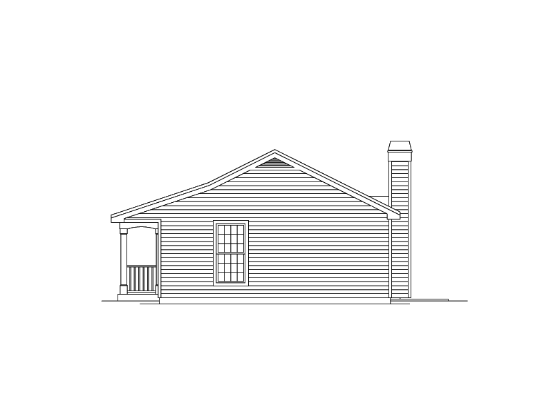 Building Plans Right Elevation 009D-7501 | House Plans and More