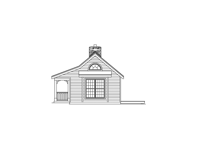 Building Plans Right Elevation 009D-7503 | House Plans and More