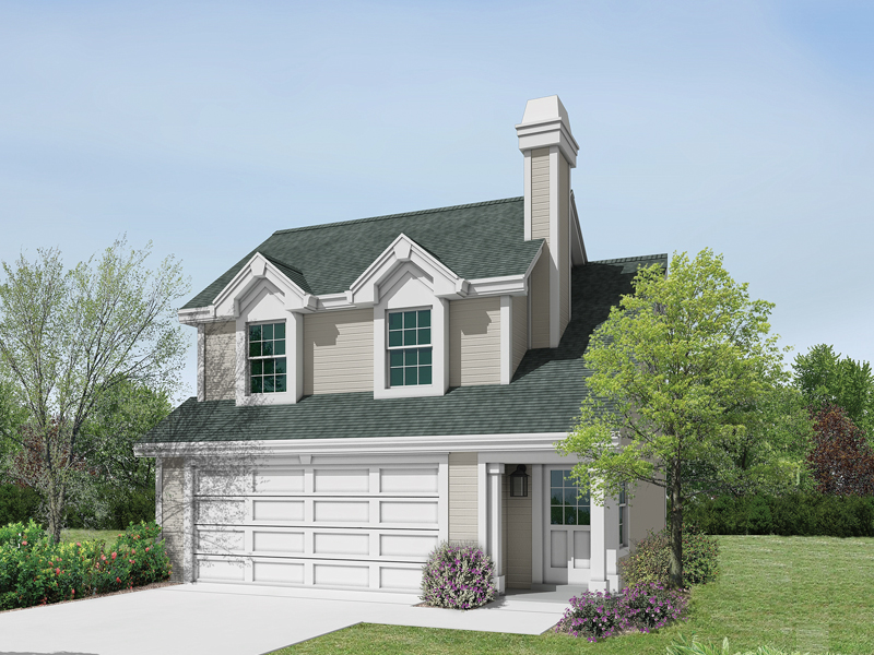 Building Plans Front of Home 009D-7513 | House Plans and More