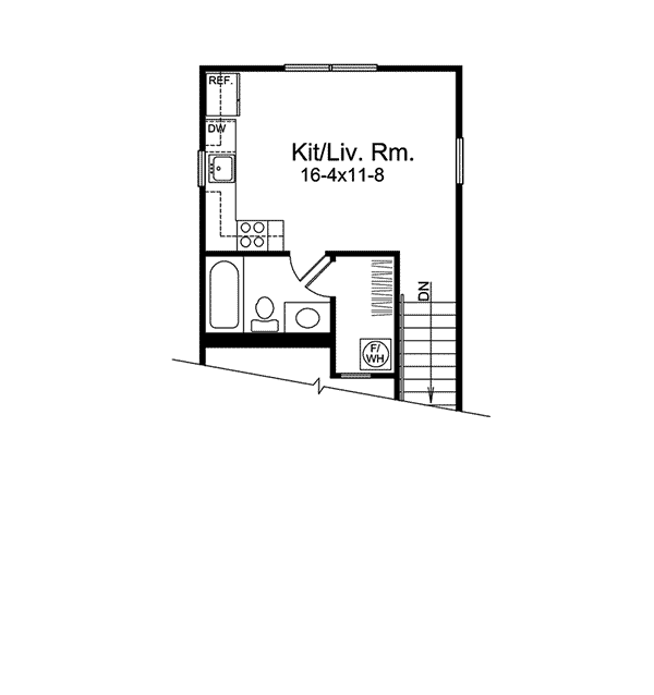 Image Of Second Floor For House Plan 009D-7514