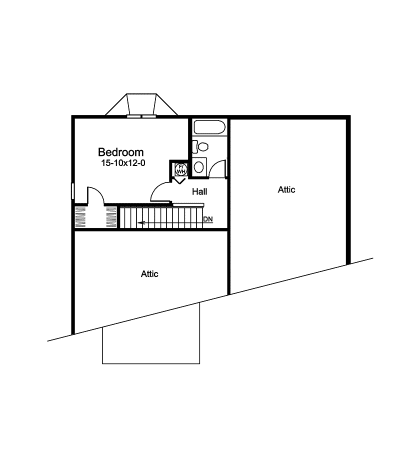 Building Plans Second Floor 009D-7515 | House Plans and More