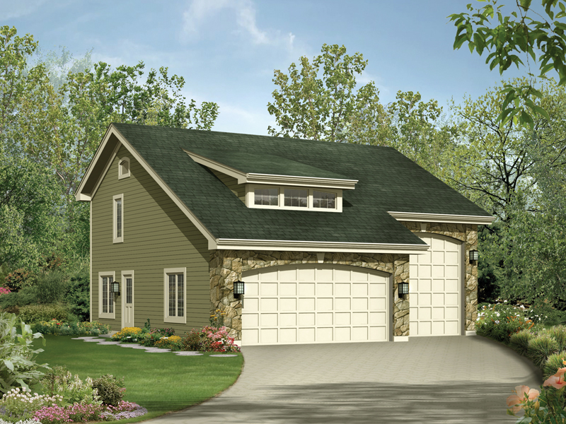 Building Plans Front of Home 009D-7515 | House Plans and More