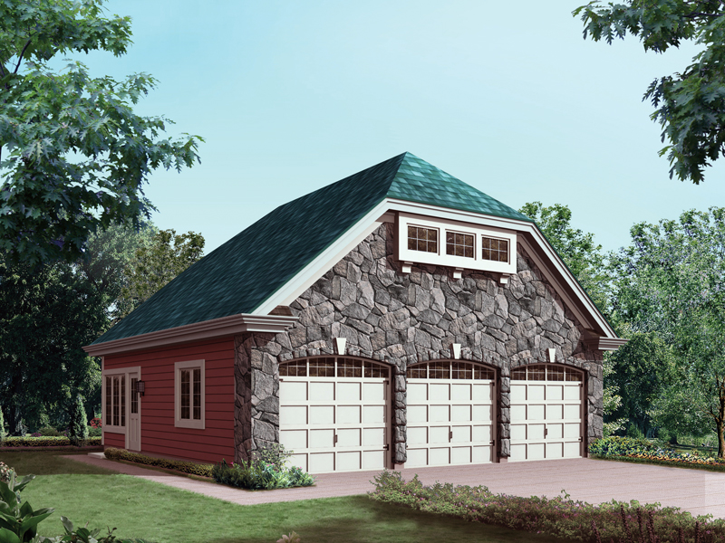 Building Plans Front of Home 009D-7517 | House Plans and More