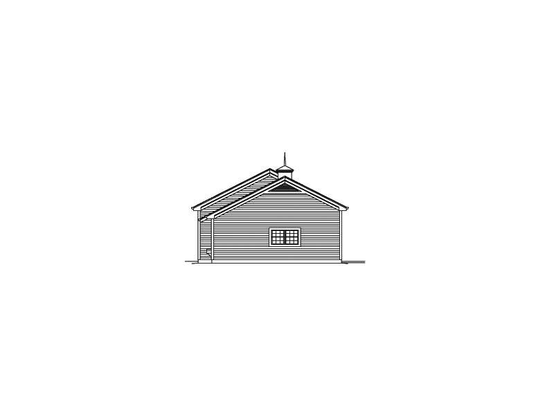 Building Plans Right Elevation 009D-7518 | House Plans and More