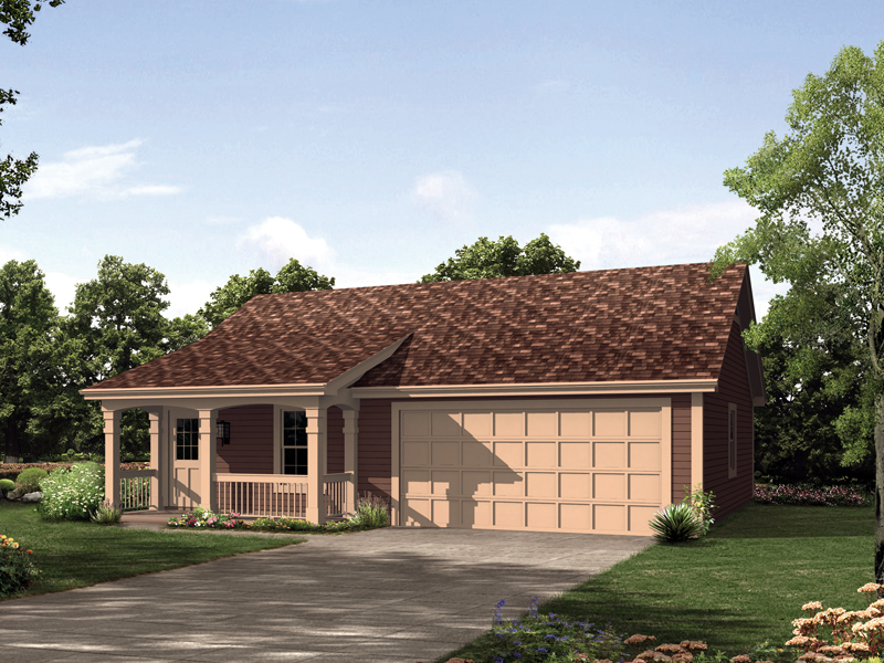 Building Plans Front of Home 009D-7519 | House Plans and More
