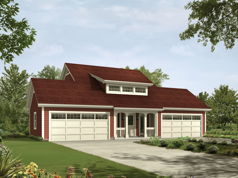 Building Plans Front of Home 009D-7521 | House Plans and More