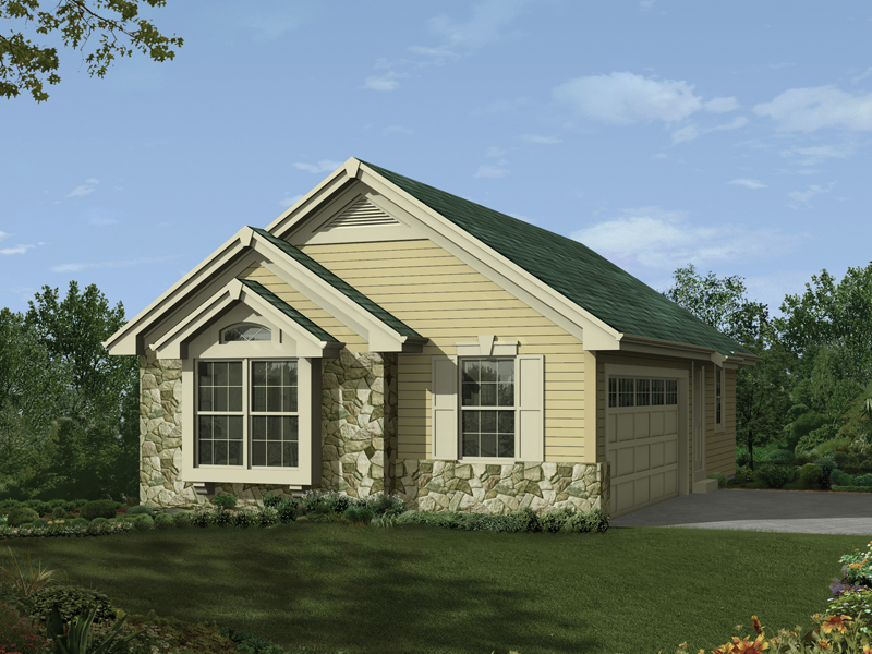 Building Plans Front of Home 009D-7523 | House Plans and More