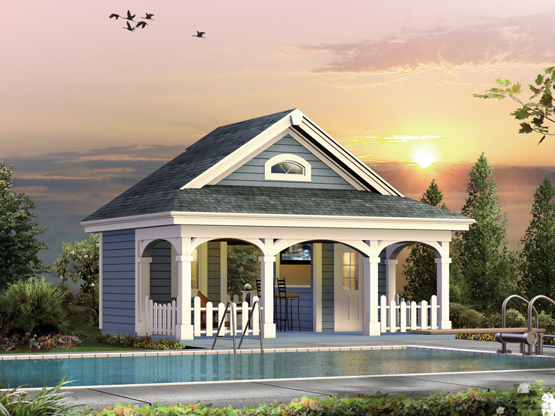 Building Plans Front of Home 009D-7524 | House Plans and More