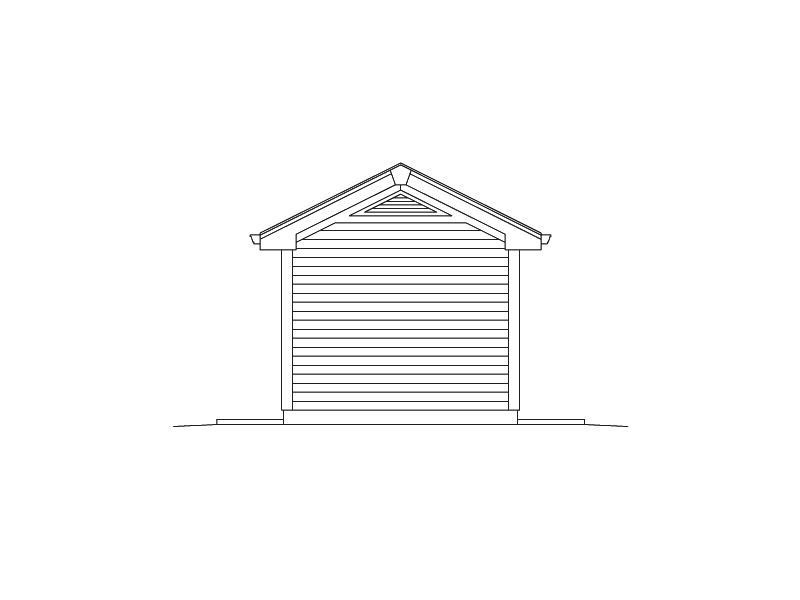Building Plans Rear Elevation 009D-7529 | House Plans and More