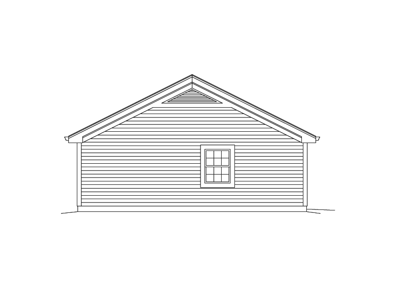 Building Plans Left Elevation 009D-7532 | House Plans and More