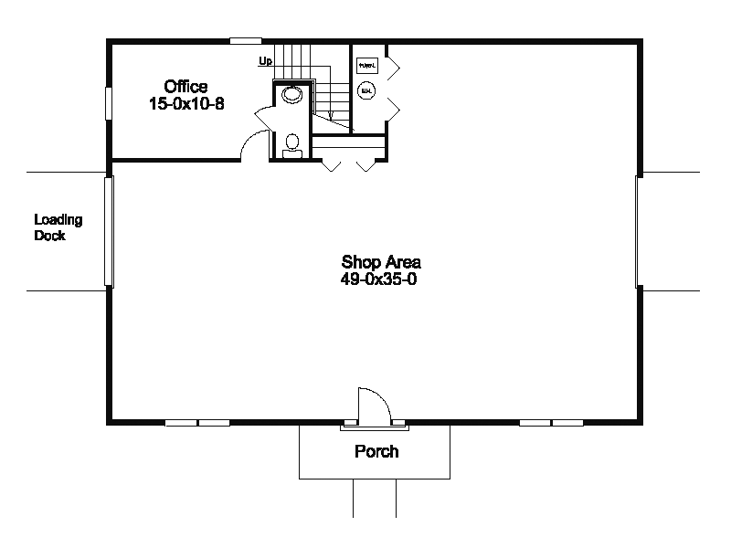 Building Plans First Floor 009D-7534 | House Plans and More