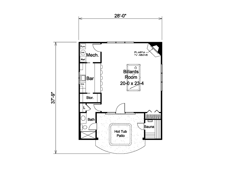 Building Plans First Floor 009D-7542 | House Plans and More