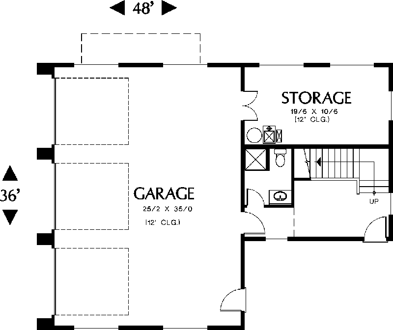 Building Plans First Floor 012D-7500 | House Plans and More
