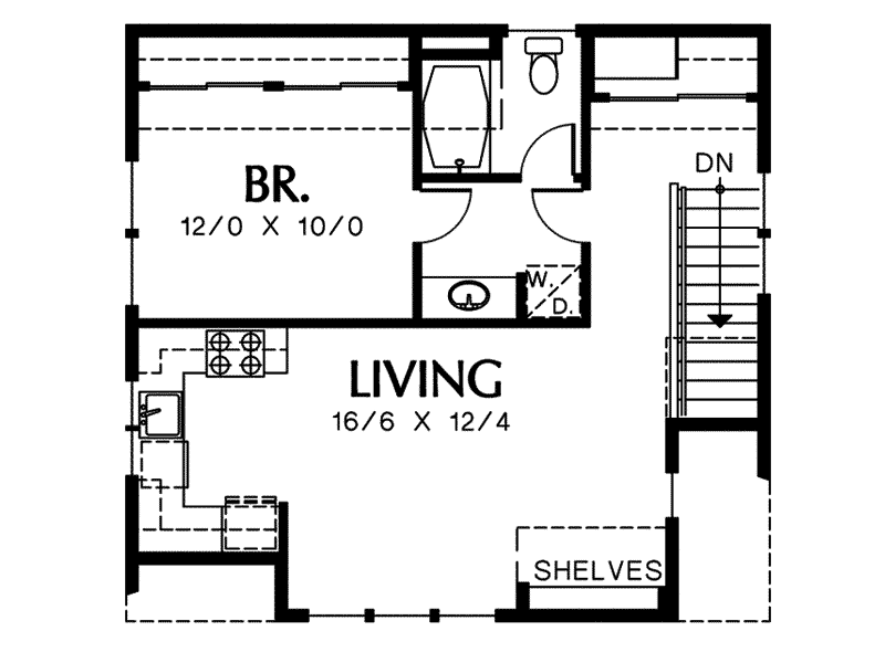 Building Plans Second Floor 012D-7501 | House Plans and More