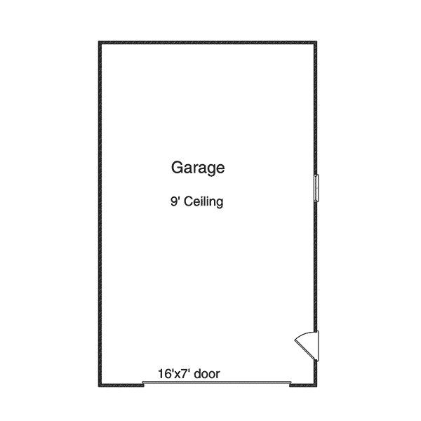 Image Of Large First Floor For House Plan 059D-6003