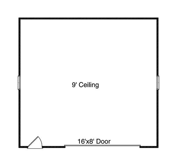 Image Of Large First Floor For House Plan 059D-6005