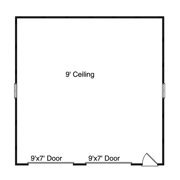 Image Of Large First Floor For House Plan 059D-6007