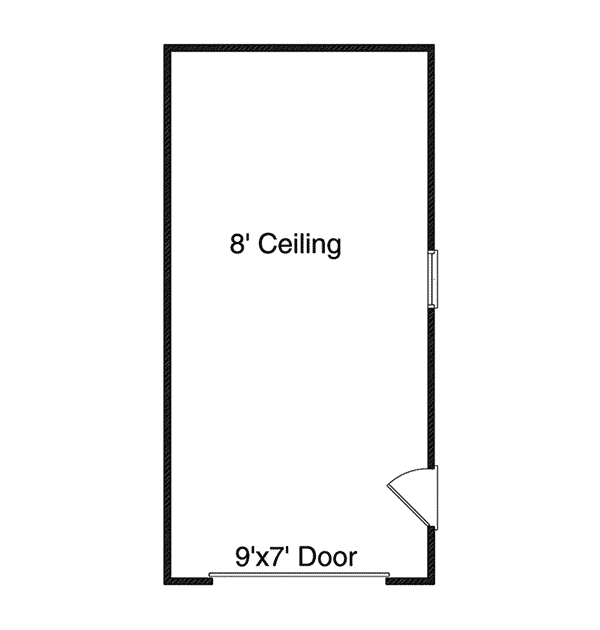 Image Of Large First Floor For House Plan 059D-6009