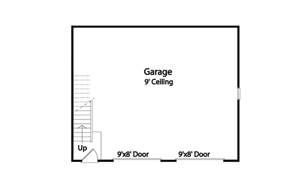 Image Of Large First Floor For House Plan 059D-6013
