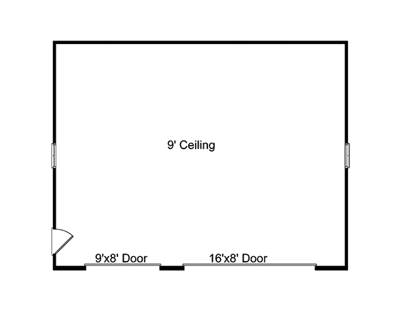 Image Of Large First Floor For House Plan 059D-6017