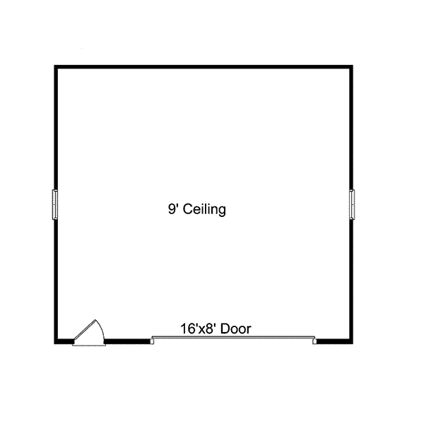 Image Of Large First Floor For House Plan 059D-6018