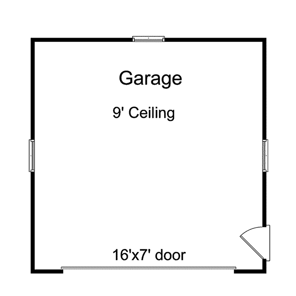 Image Of Large First Floor For House Plan 059D-6024