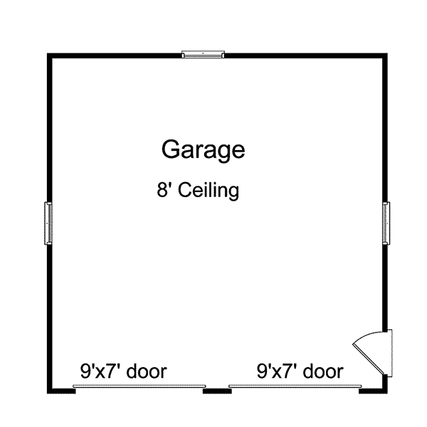 Image Of Large First Floor For House Plan 059D-6027