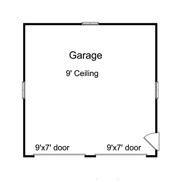 Image Of Large First Floor For House Plan 059D-6028