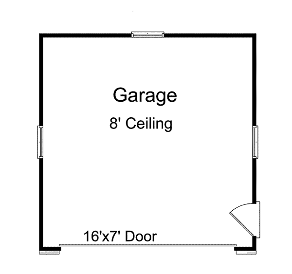 Image Of Large First Floor For House Plan 059D-6029