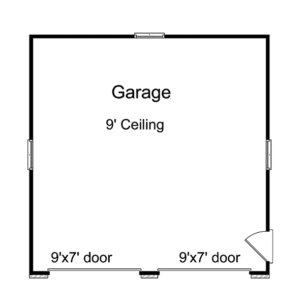 Image Of Large First Floor For House Plan 059D-6036