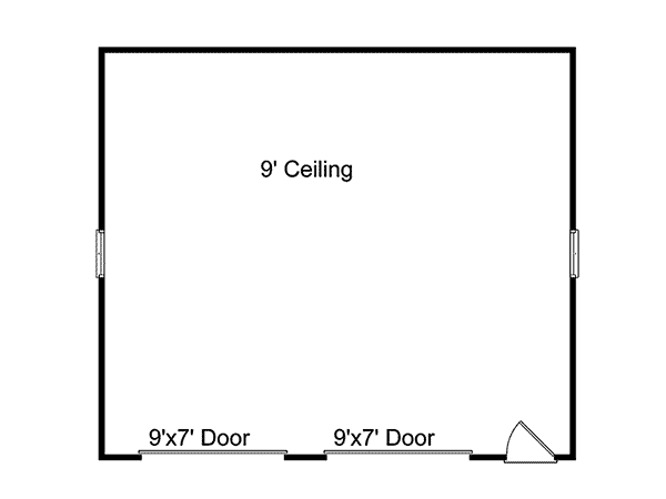 Image Of Large First Floor For House Plan 059D-6037