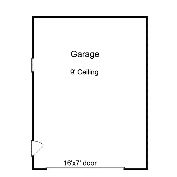 Image Of Large First Floor For House Plan 059D-6038