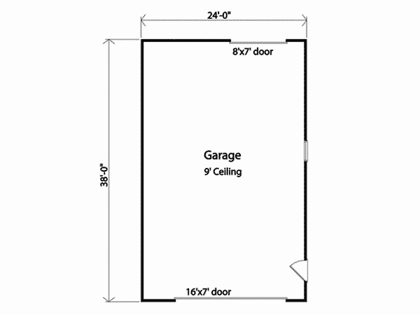 Image Of Large First Floor For House Plan 059D-6042
