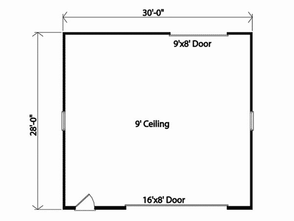 Image Of Large First Floor For House Plan 059D-6048