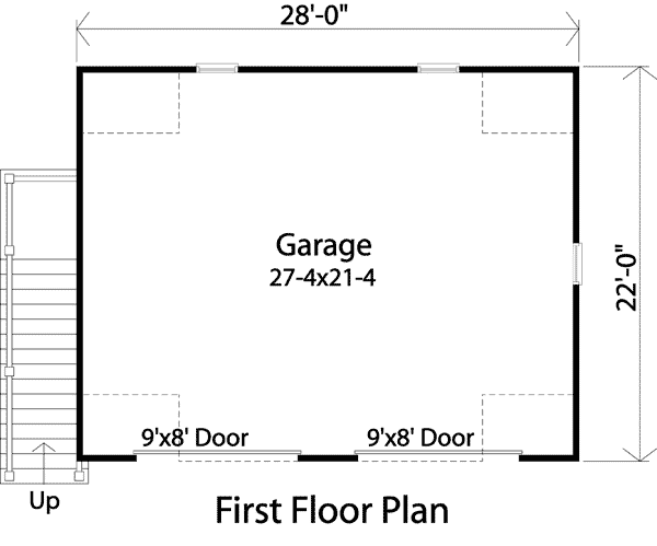 Image Of Large First Floor For House Plan 059D-6064