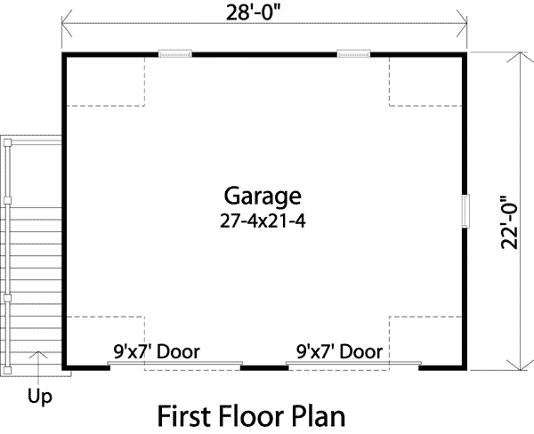 Image Of Large First Floor For House Plan 059D-6065