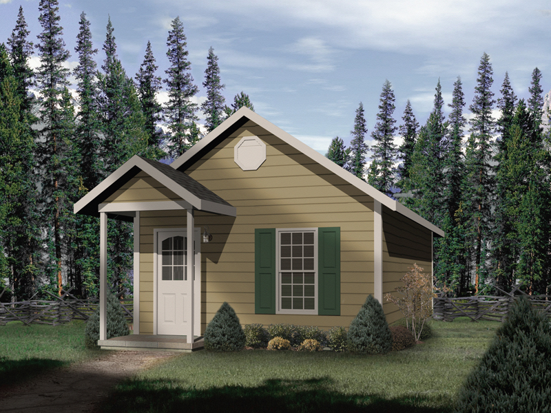 Vacation Home Plan Front of Home 059D-7500 | House Plans and More