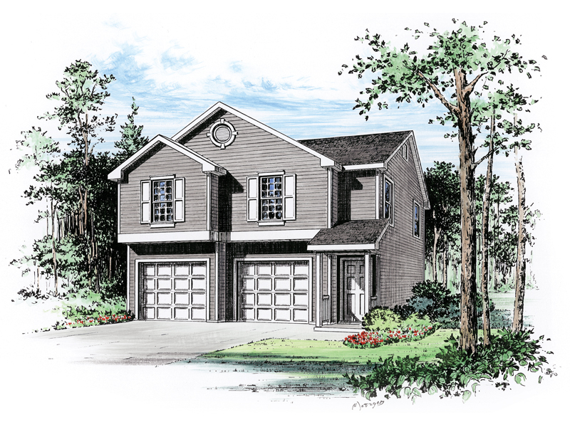 Building Plans Front of Home 059D-7503 | House Plans and More