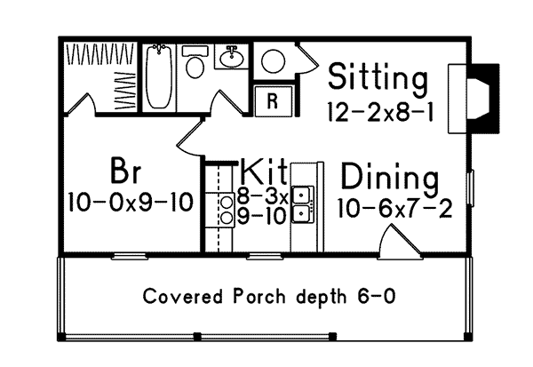 Image Of Large First Floor For House Plan 059D-7505