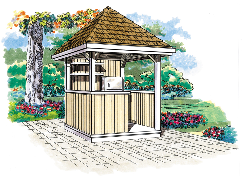 Building Plans Front of Home 063D-4505 | House Plans and More