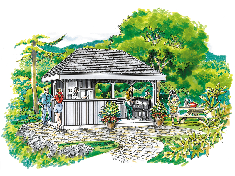 Building Plans Front of Home 063D-4506 | House Plans and More