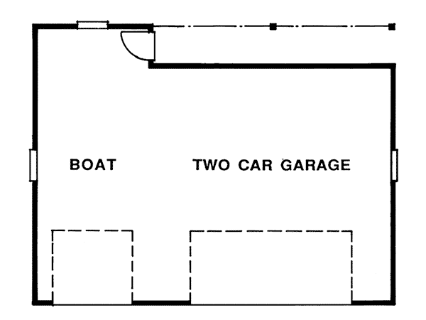 Image Of Large First Floor For House Plan 063D-6000