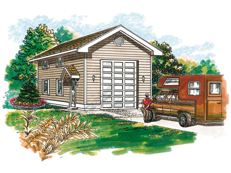 Building Plans Front of Home 063D-6001 | House Plans and More