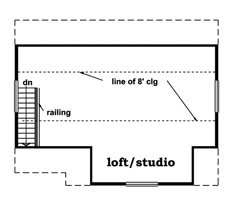 Building Plans Second Floor 063D-6002 | House Plans and More