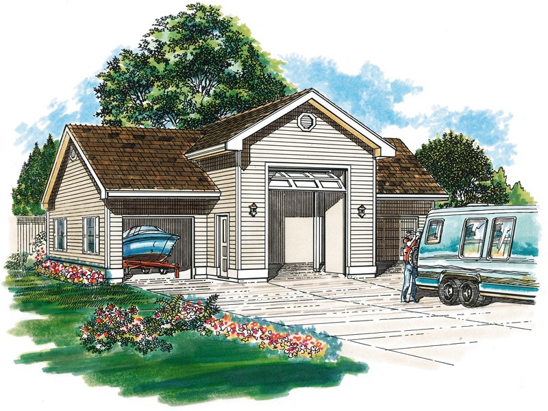 Building Plans Front of Home 063D-6004 | House Plans and More