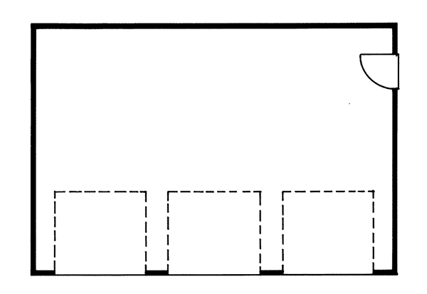 Image Of Large First Floor For House Plan 063D-6007