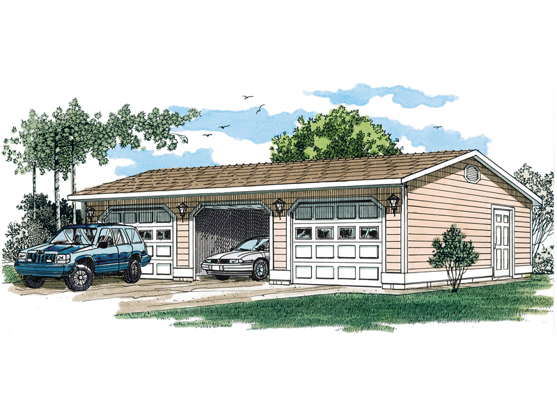Building Plans Front of Home 063D-6007 | House Plans and More