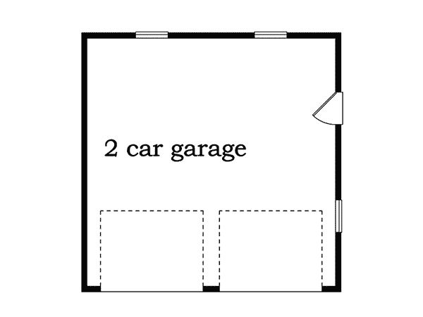 Image Of Large First Floor For House Plan 063D-6014