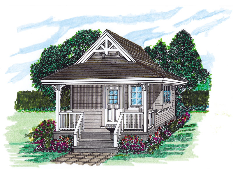 Building Plans Front of Home 063D-7500 | House Plans and More